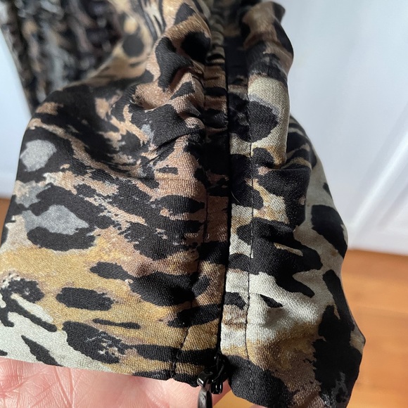 Anne Klein Dress Animal Print Size 10 - Picture 5 of 9